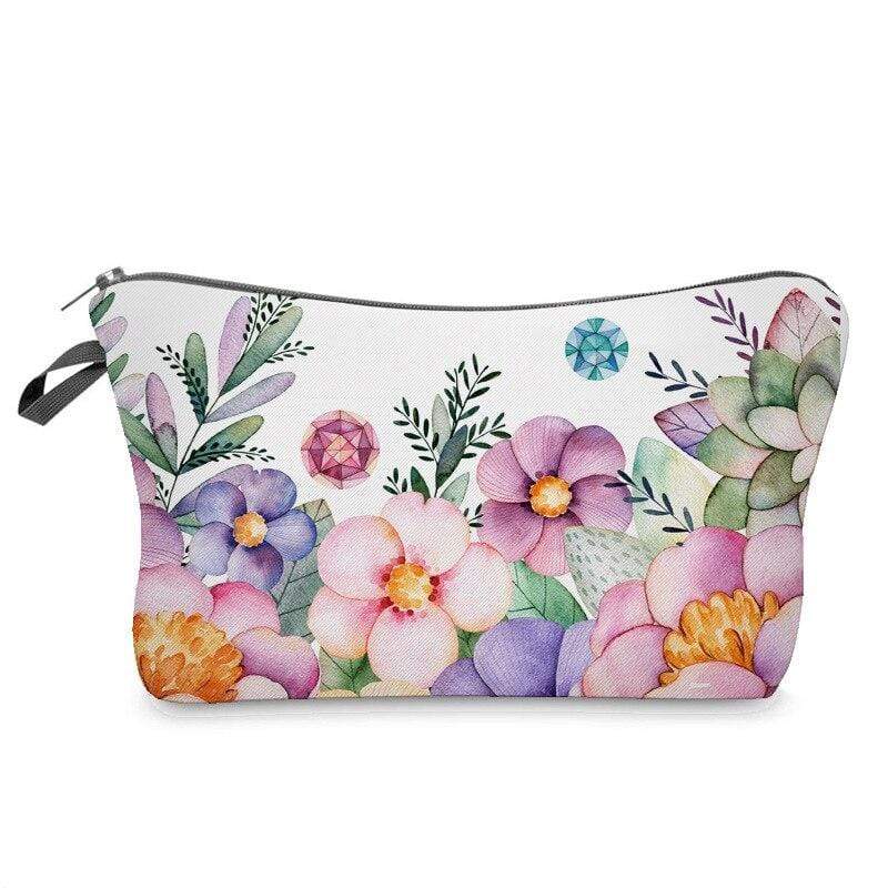 Trousse Maquillage Noire Sobre Élégante